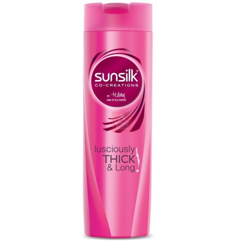 Sunsilk Thick &amp; Long Shampoo  (Pink)