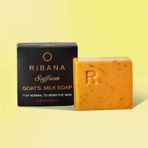 Ribana Saffron Goat Milk Soap