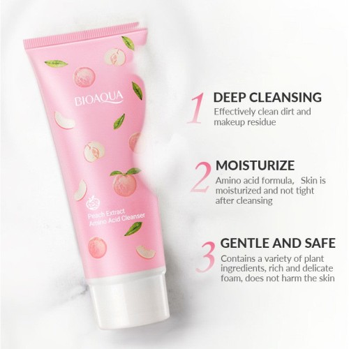 Bioaqua Peach Cleanser