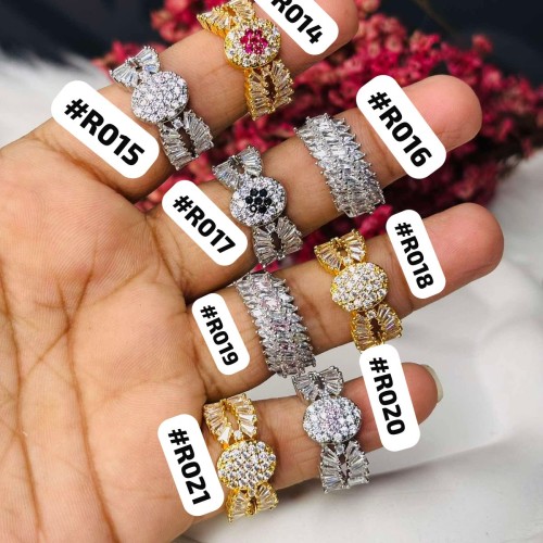 Diamond Cut Finger Ring