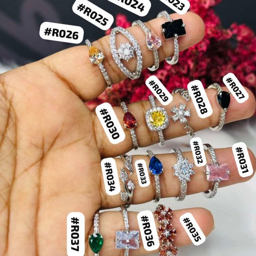 Diamond Cut Finger Ring