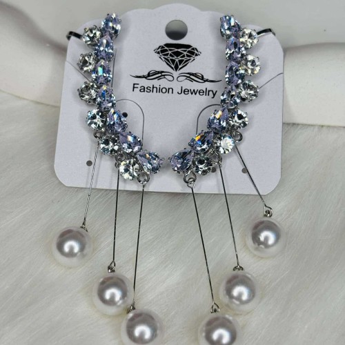 Crystal Cascade Earrings