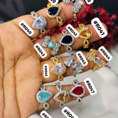 Diamond Cut Finger Ring