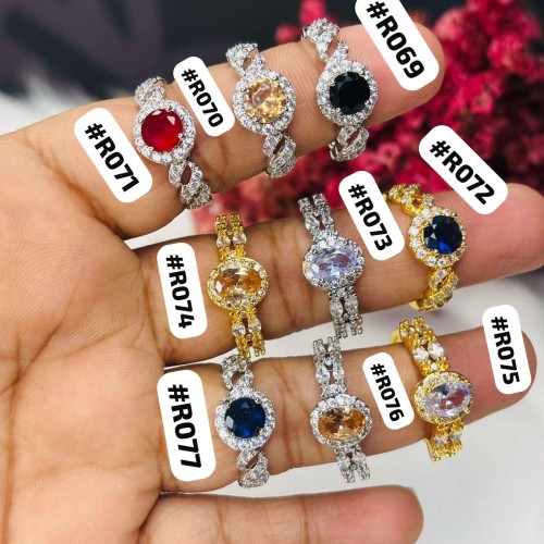 Diamond Cut Finger Ring