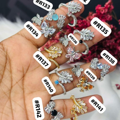 Diamond Cut Finger Ring