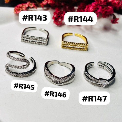 Diamond Cut Finger Ring