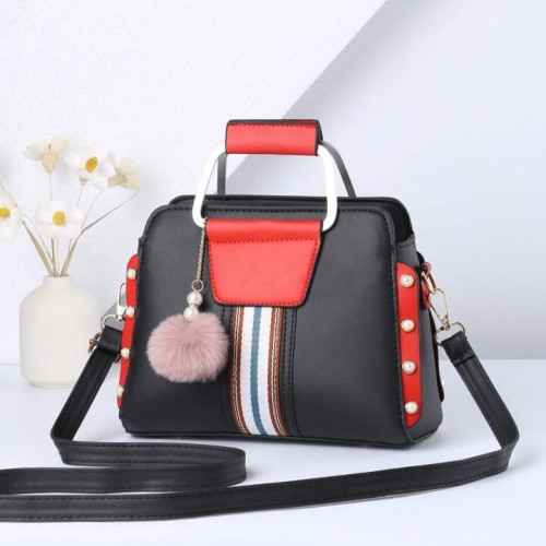 Black &amp; Red Ladies Bag
