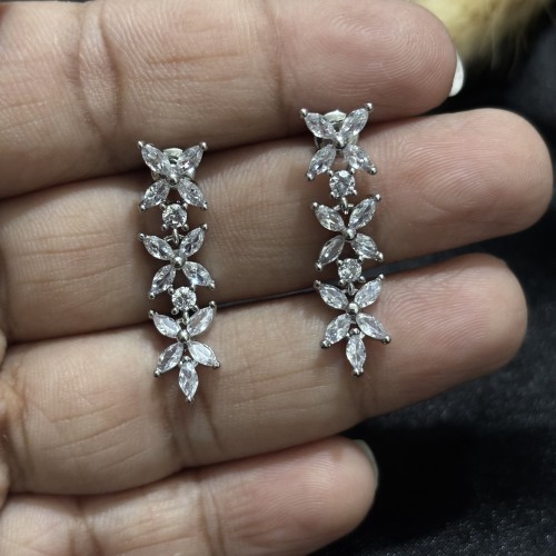 Flower Stone Earring