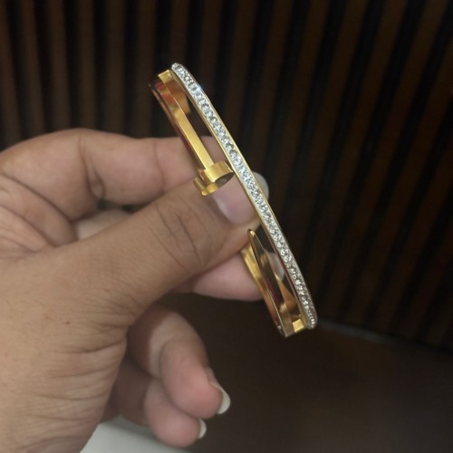 Nail Two Layer Bracelet