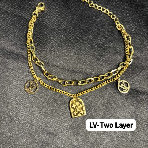 LV Layer Chain Braclate