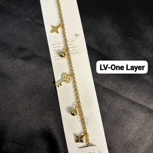 LV Layer Chain Braclate