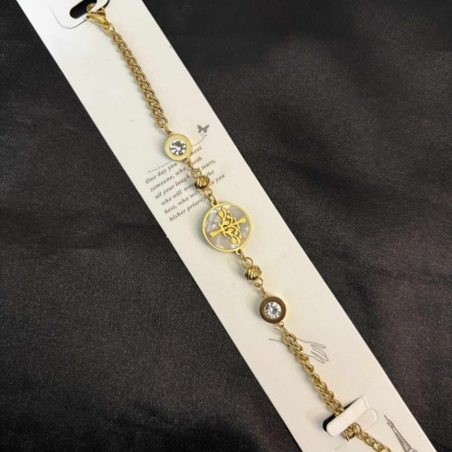 Stone Layer Chain Bracelet