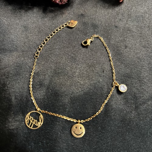 Smiley Chain Braclate