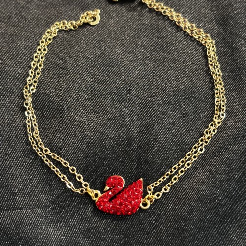 Red Swan Chain Braclate