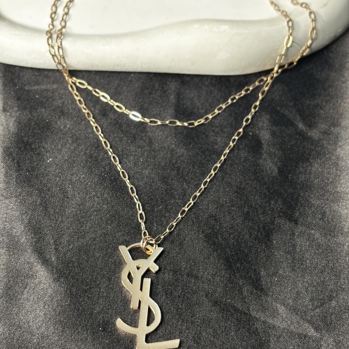 YSL Double Chain Neckpiece