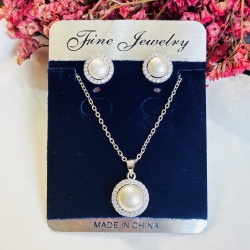 Pearl Orbit Jewellery Set