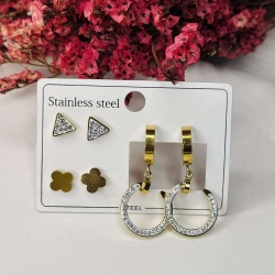 Stone Earring Set