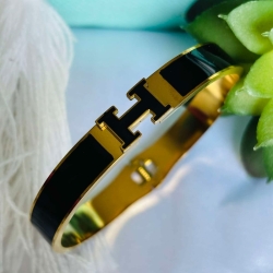 Hermes 18k Gold Platted Braclate