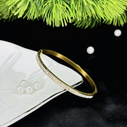 Long Stone Titanium Braclate