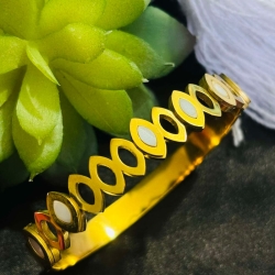 Titanium Oval Braclate