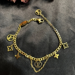LV Double Chain Bracelate