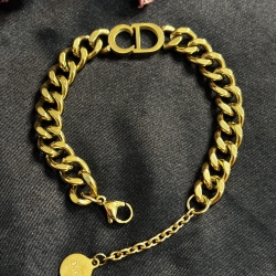 Dior Single Layer Chain Braclate